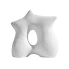 White Abstract Ceramic Vase TP349