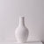 White Ceramic Bud Vase TS381