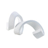 White Resin Abstract Ribbon Sculpture TX11055
