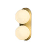 Cambridge Flushmount/Wall Light - Gold W1023-G