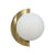 Yara Wall Light - Gold W1302G