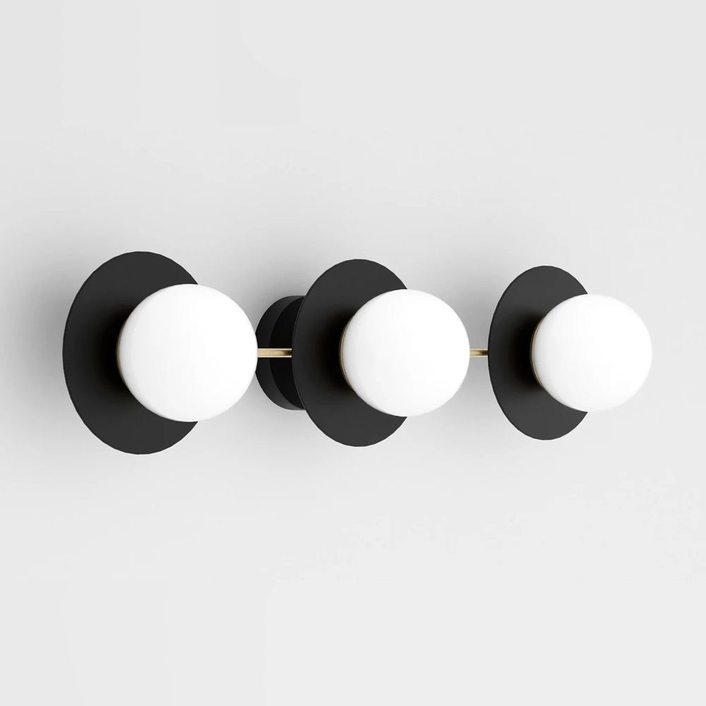 Basil Wall Light - Black W1910/3B