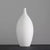 White Ceramic Ribbed Vase X1509-1