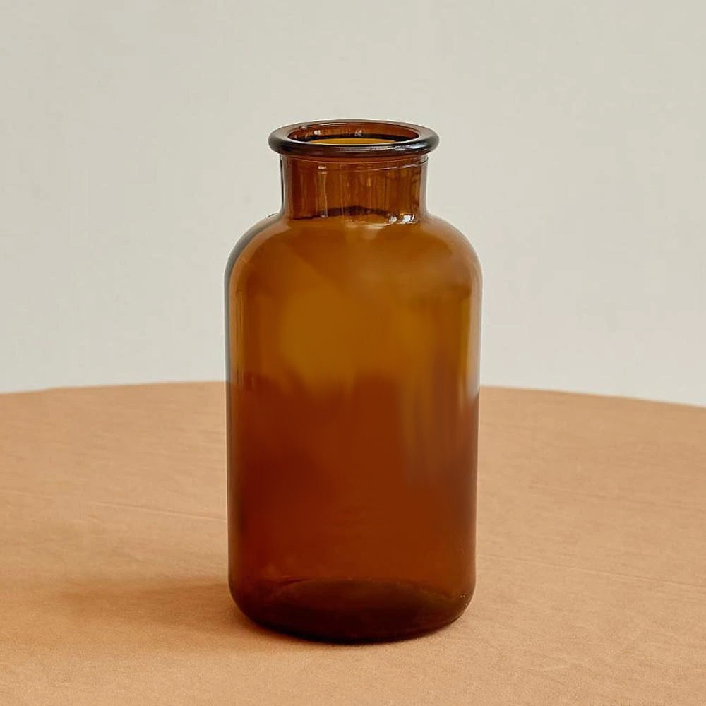 Amber Glass Vase XZSH-101B
