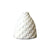 White Ceramic Textured Vase YD-012