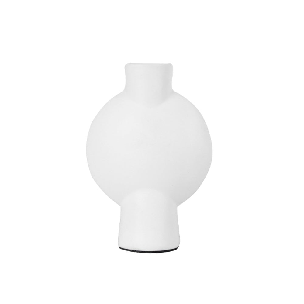 White Resin Vase 9000-53