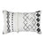 Black & White Tufted Woven Cushion RB016