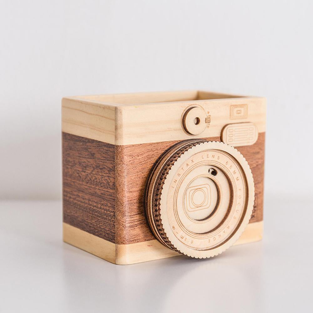 Wooden Camera Container 17020