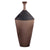 Clay & Black Ceramic Vase - Tall 605459