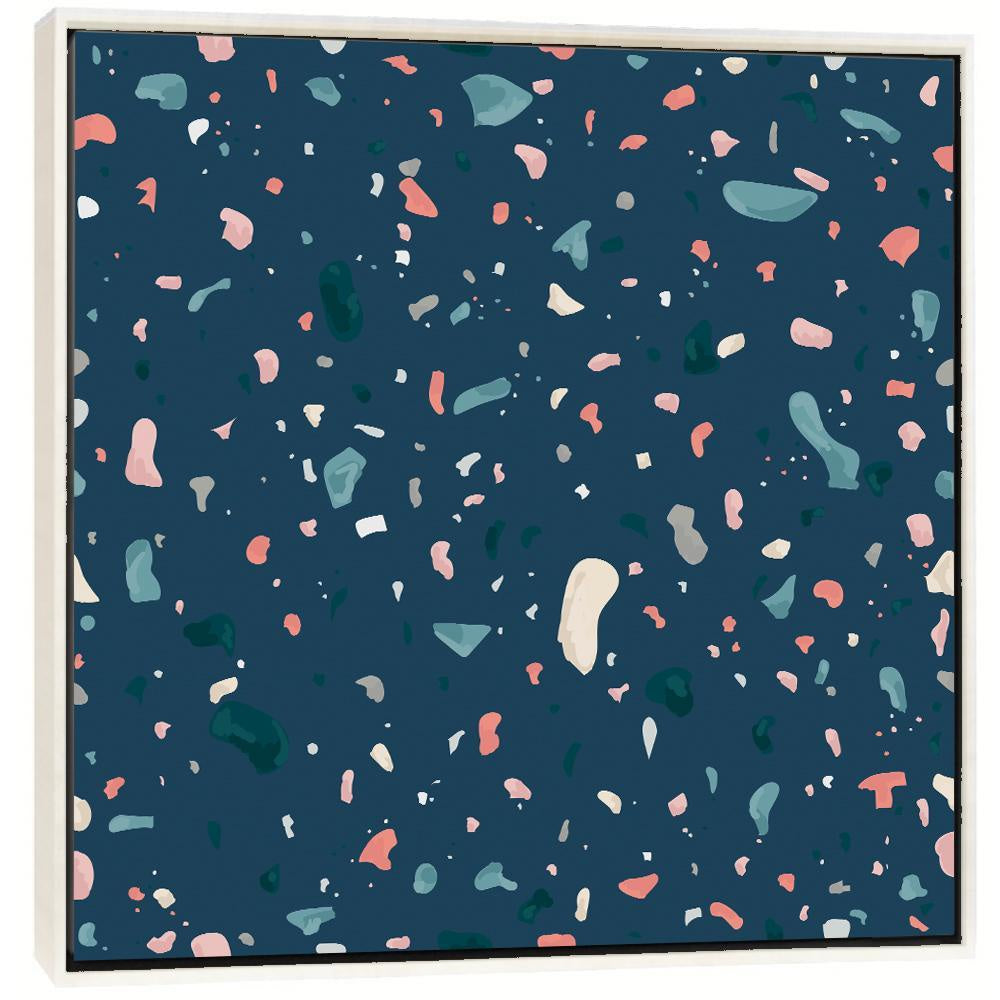 Blue Terrazzo Pattern - On Sale