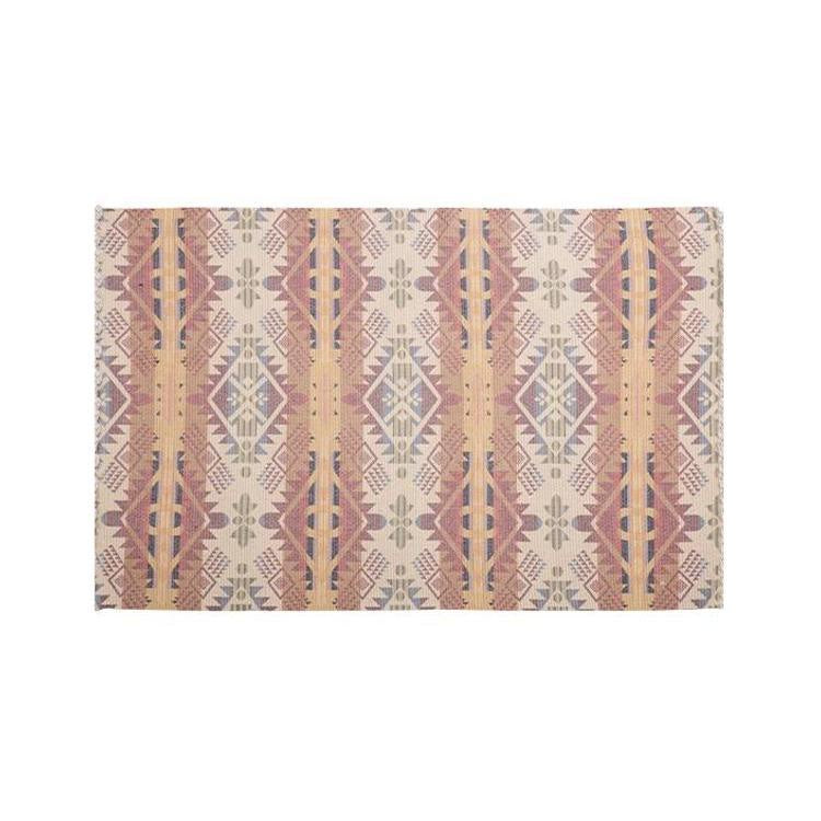 Aztec Printed Rug السجاد