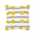 Yellow Pom Pom Cushion - Square BQ000565-Y-SQ