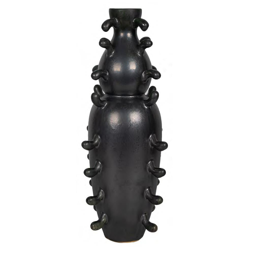 Abstract Ceramic Metal Glaze Vase HPJSY3537L