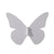 Grey Porcelain Butterfly - Large CY3874W3