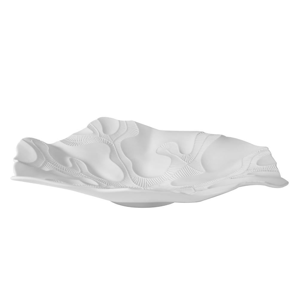 White Ceramic Plate CY3823W