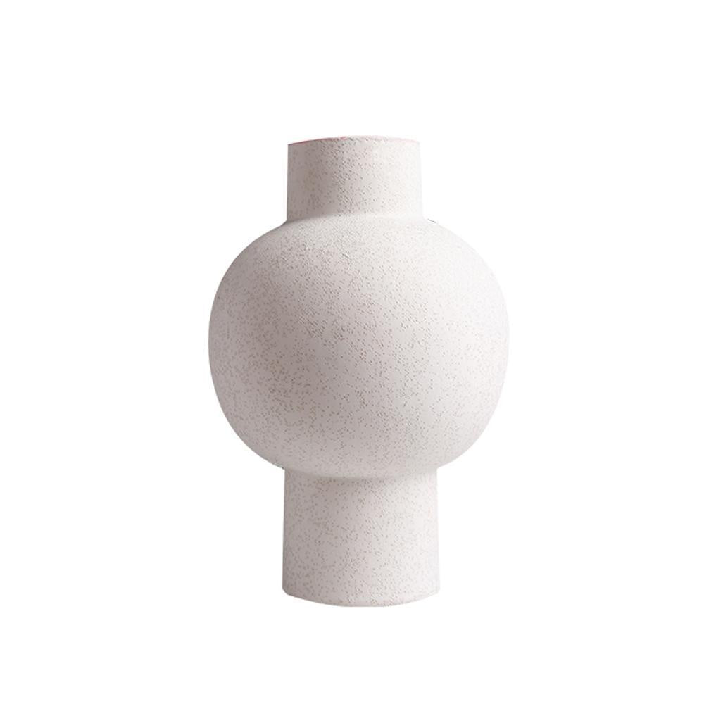 White Ceramic Vase - C FA-D2072C