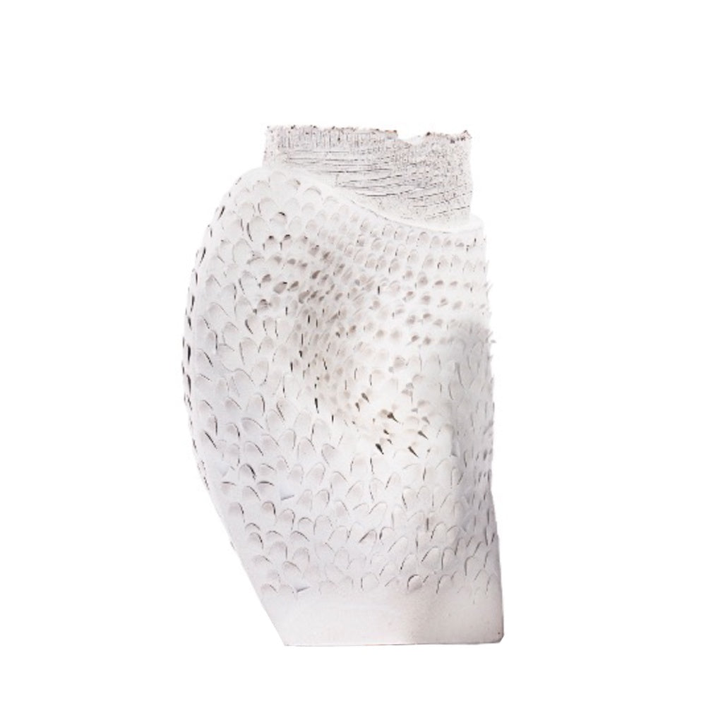 Semicircular Vase with Cutout Detail A 608305