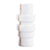 White Ceramic Vase with Gold Stripe - Medium 606067