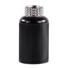 Black & Silver Ceramic Vase - Large 605073