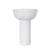 White Ceramic Pillar Bowl - Tall FA-D2128A