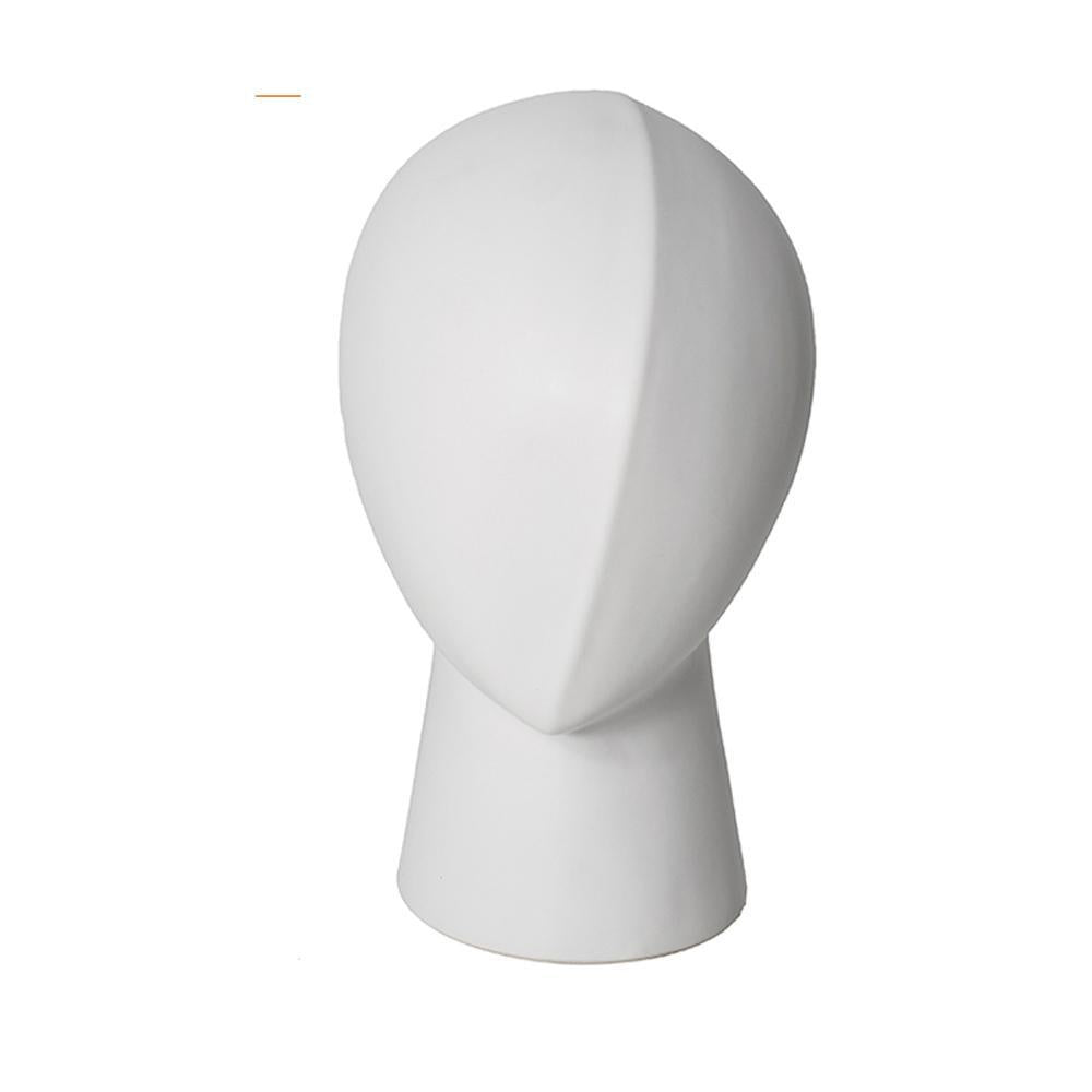 White Abstract Face Sculpture BSYG3245W1