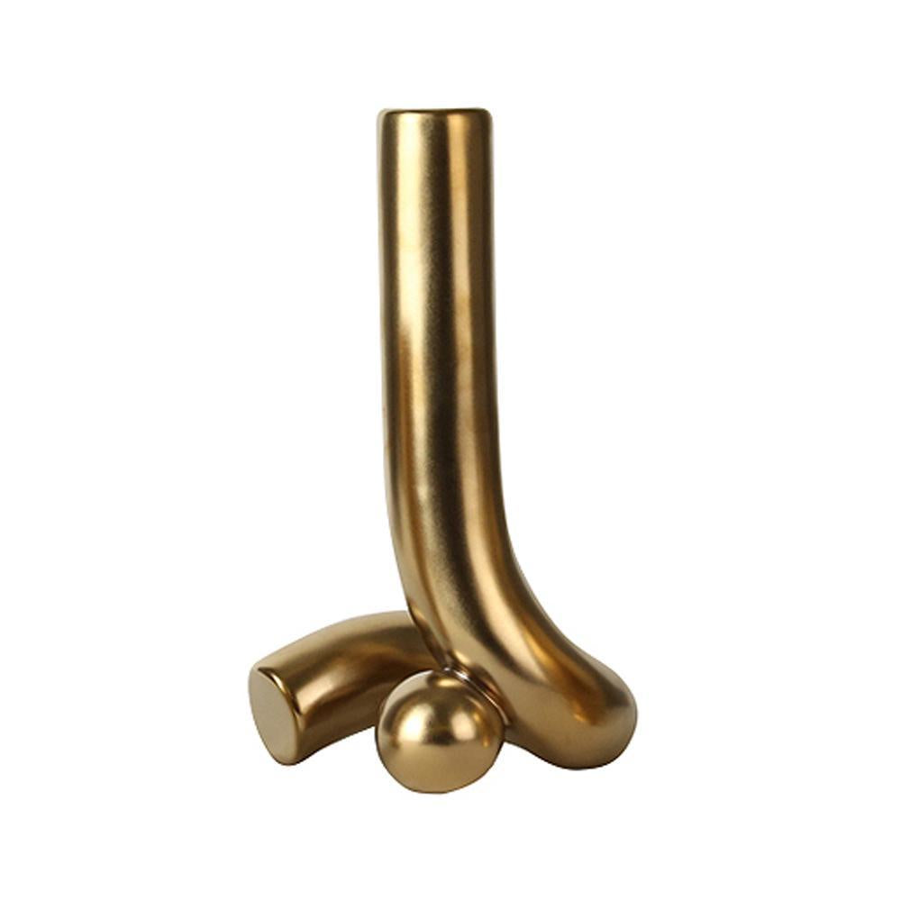 Gold Ceramic Abstract Décor - A FA-D2029A