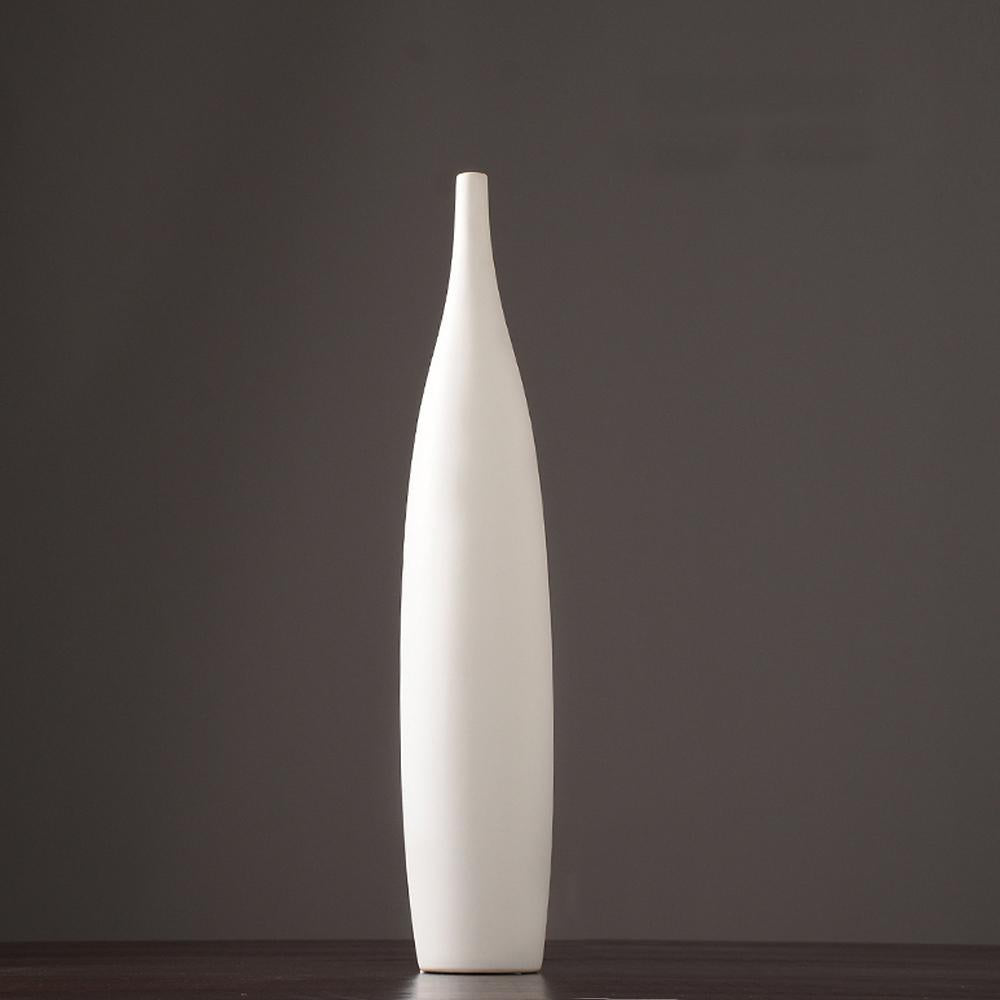 White Ceramic Floor Vase 1601-2