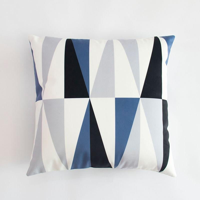 Mid-Century Modern Geometric Pattern Cushion MND021