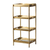 Gold Shelf with Removable Trays 45096