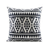 Black & White Tribal Pattern Cushion MND063 وسادة