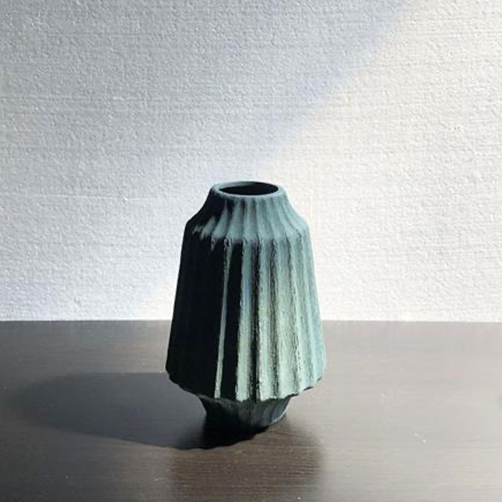 Teal Ceramic Vase LT580-T