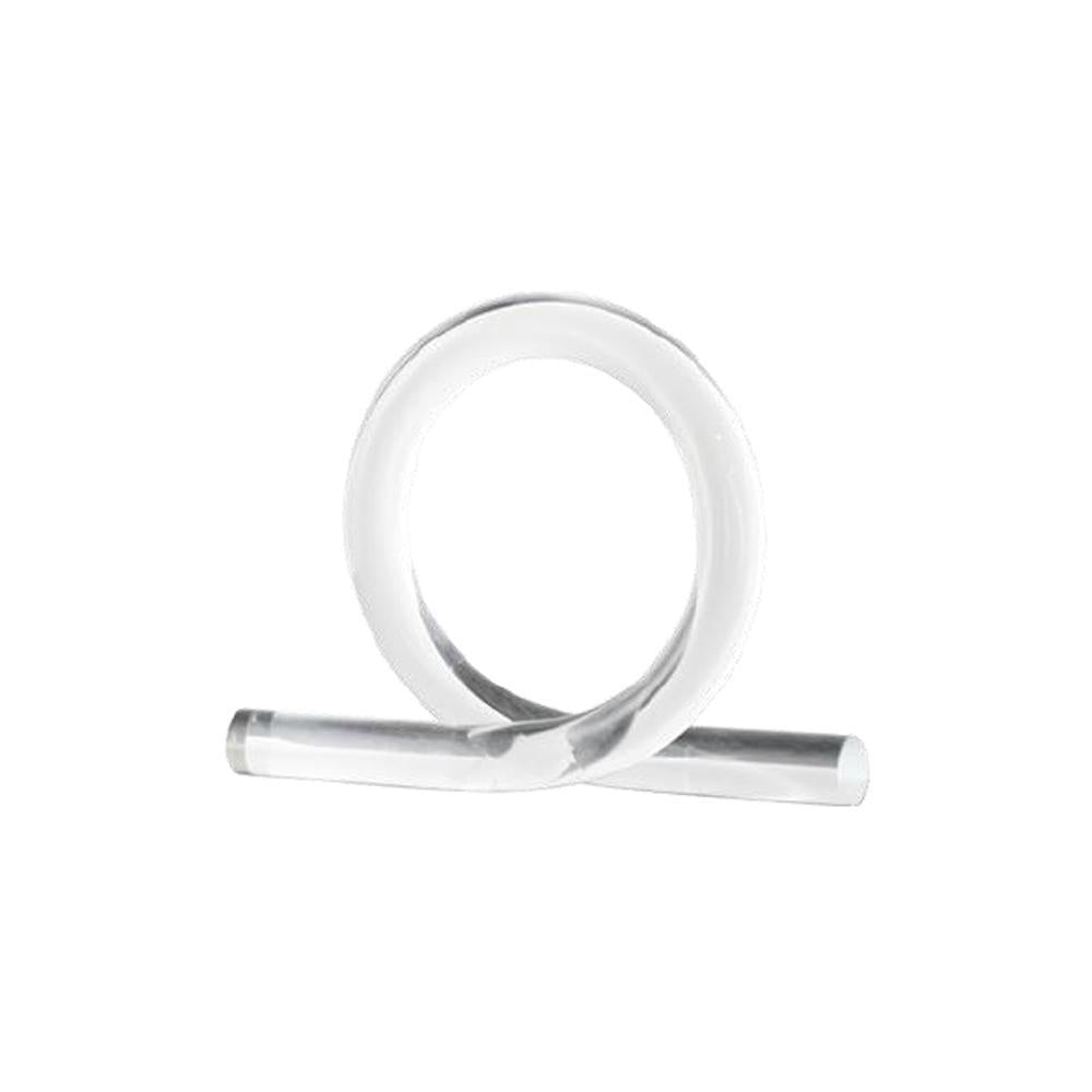 Clear Acrylic Loop Sculpture H1006