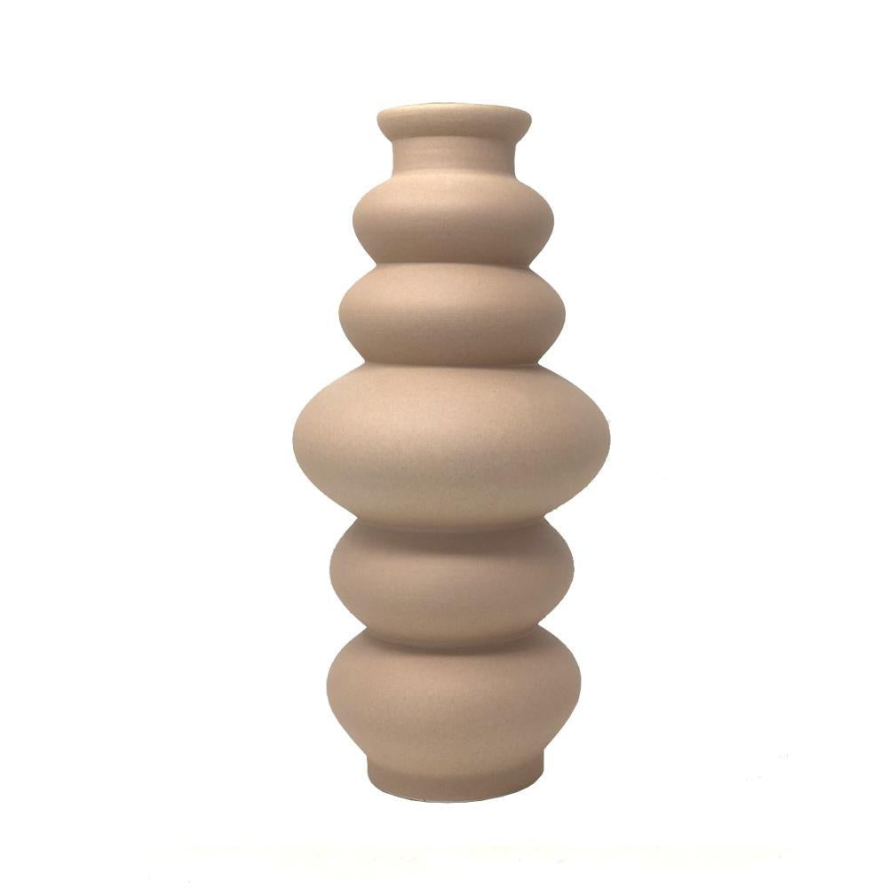 Beige Ceramic Vase - I 605791