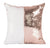 Rose Gold & Ivory Sequin Cushion MND165