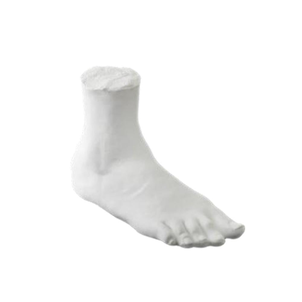 White Resin Foot Sculpture H0996-A