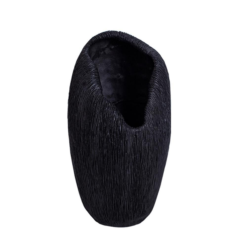 Black Coral Grain Resin Vase FA-SZ2019B