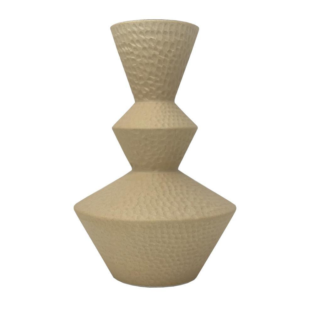 Beige Ceramic Vase - D 606082