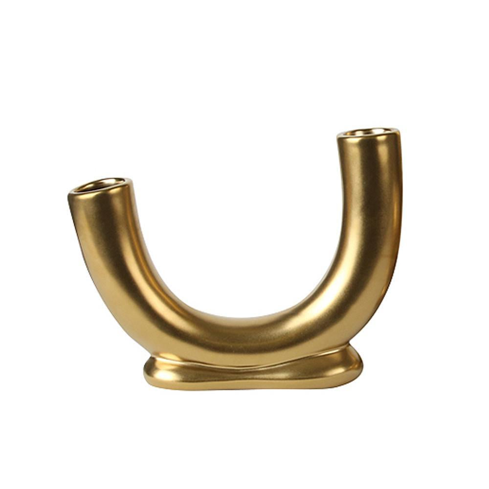 Gold Ceramic Abstract Décor - C FA-D2029C