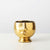 Gold Half Face Ceramic Planter SS058