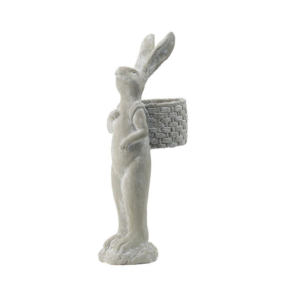 Concrete Bunny Planter - B D8828