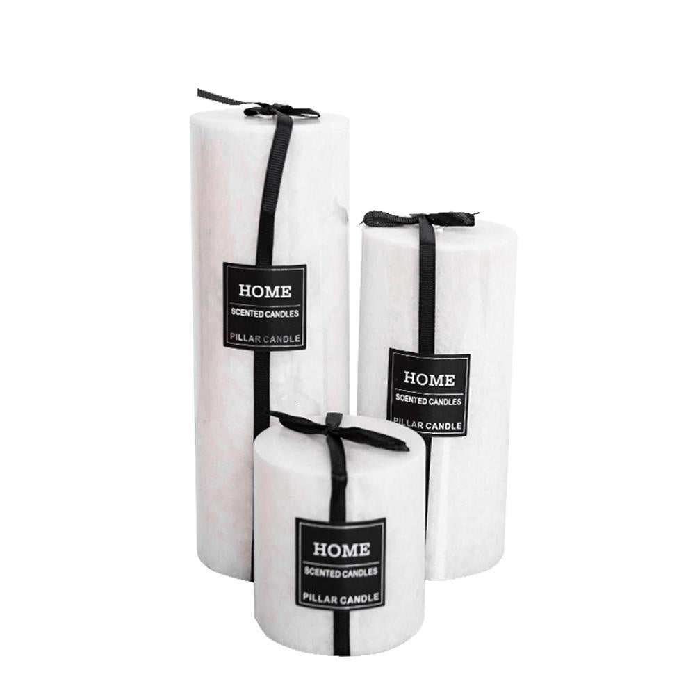 White Pillar Candle - Large FC-XY2003A