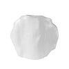 White Textured Ceramic Vase Round OMS01017141W2