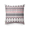 Embroidered Tribal Pattern Cushion وسادة
