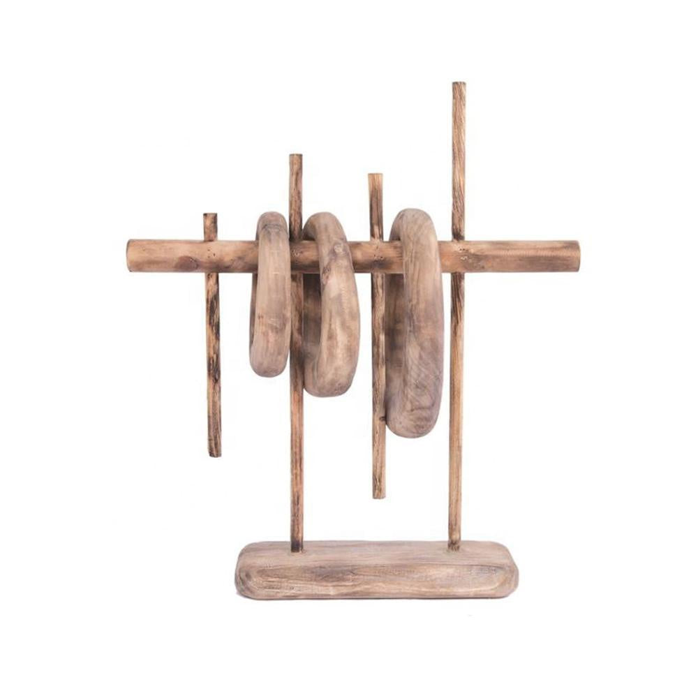 Wooden Abstract Sculpture CF19227