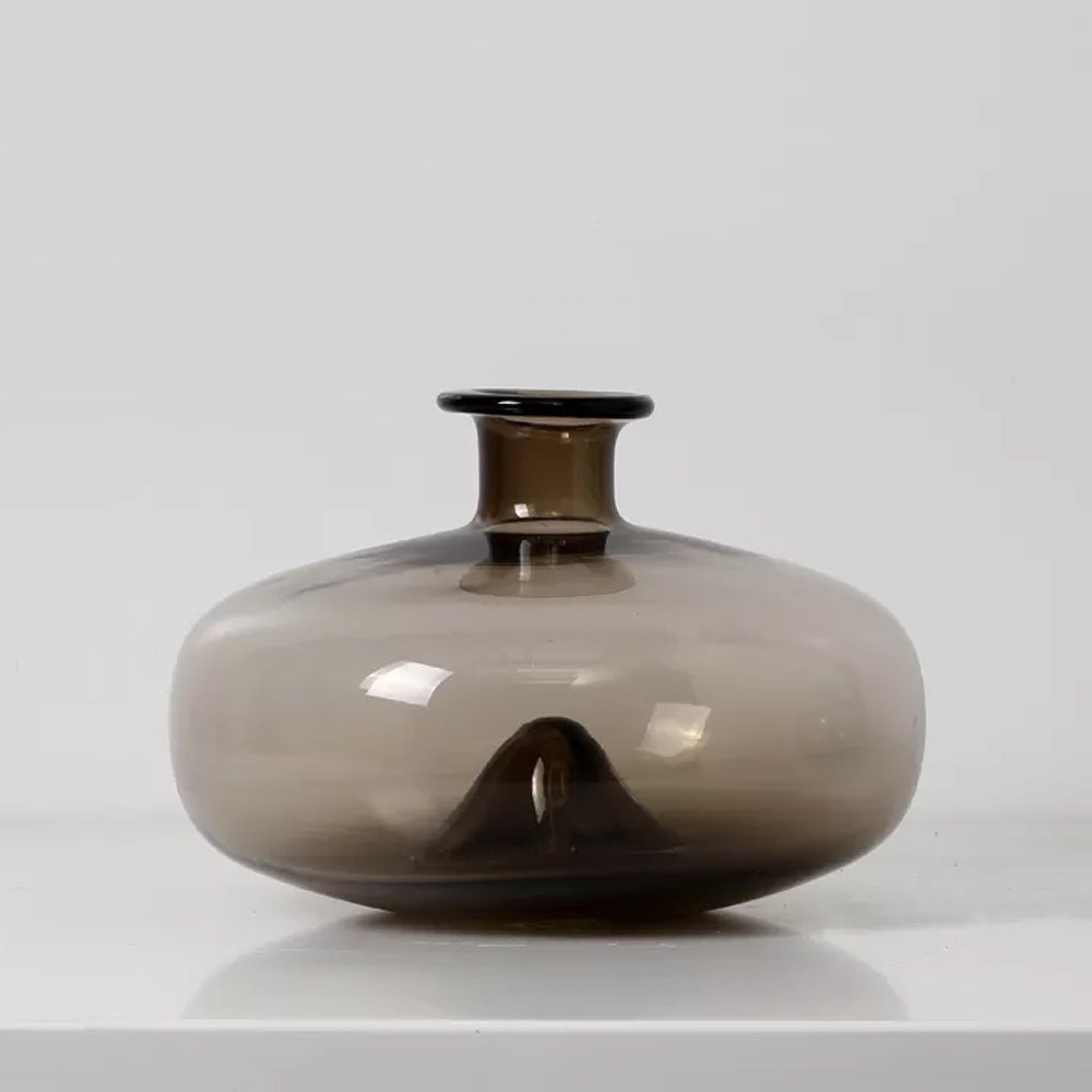 Smoke Brown Glass Vase bx9322138001