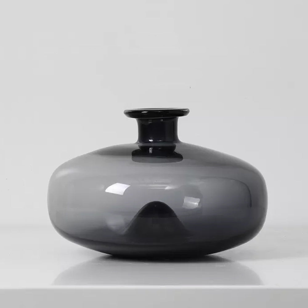 Smoke Grey Glass Vase bx9322138004