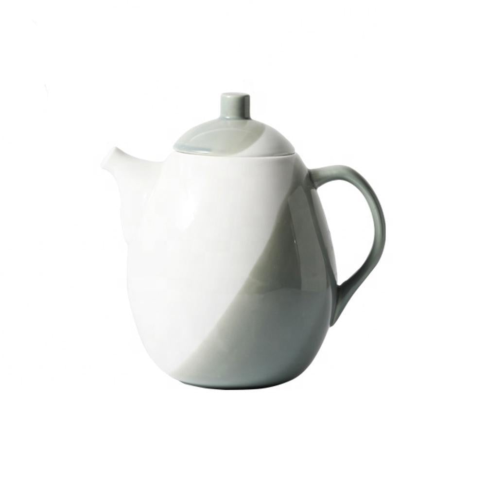 Wave Teapot - Sage NJZ-105-G-TP