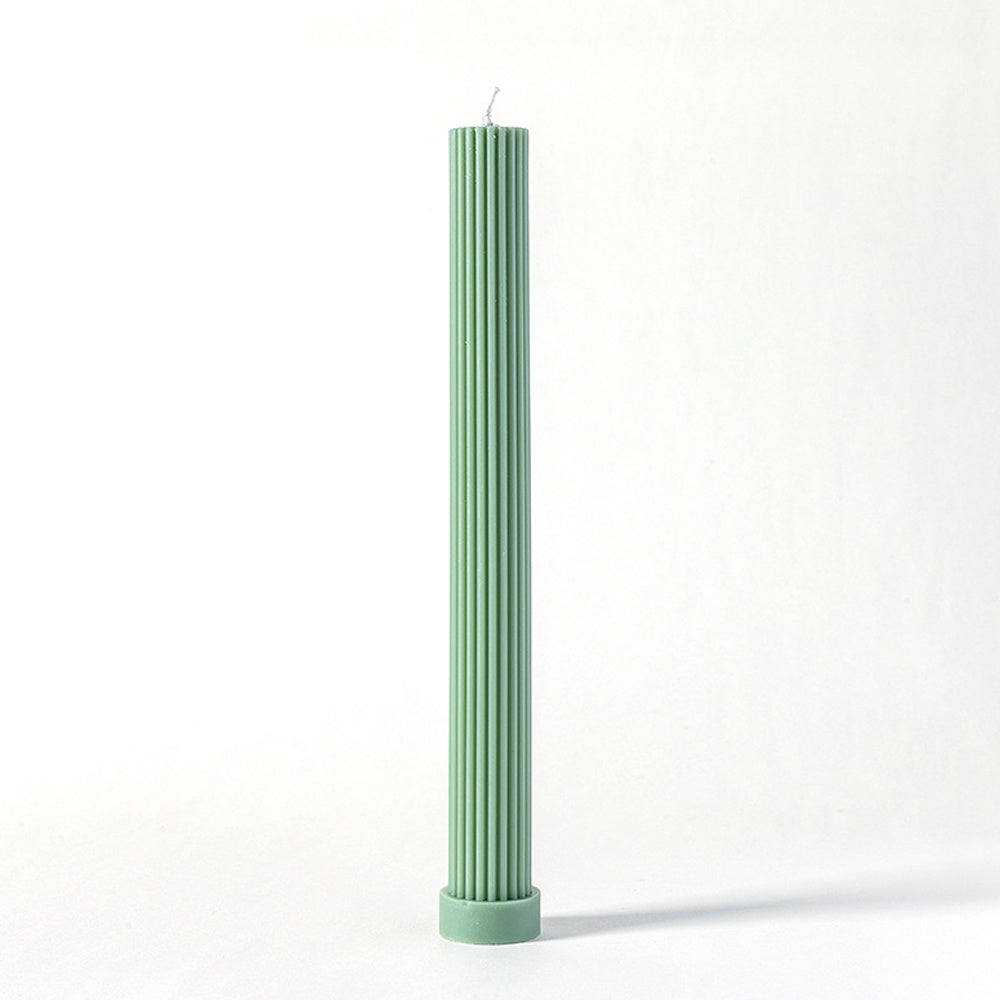 Greek Column Candle - Green FB-051-GR