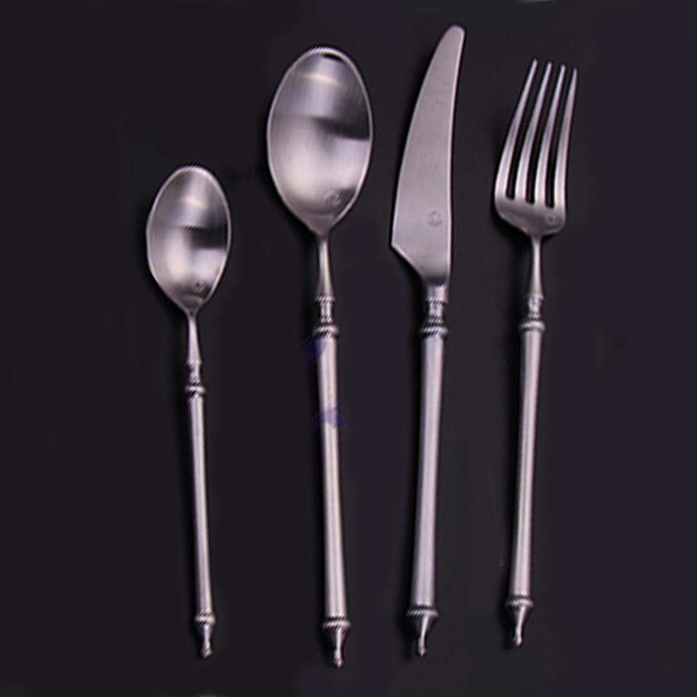 Toby 4-Piece Flatware Set - Matte TD-1097-PL
