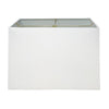Ivory Tapered Rectangle Lamp Shade